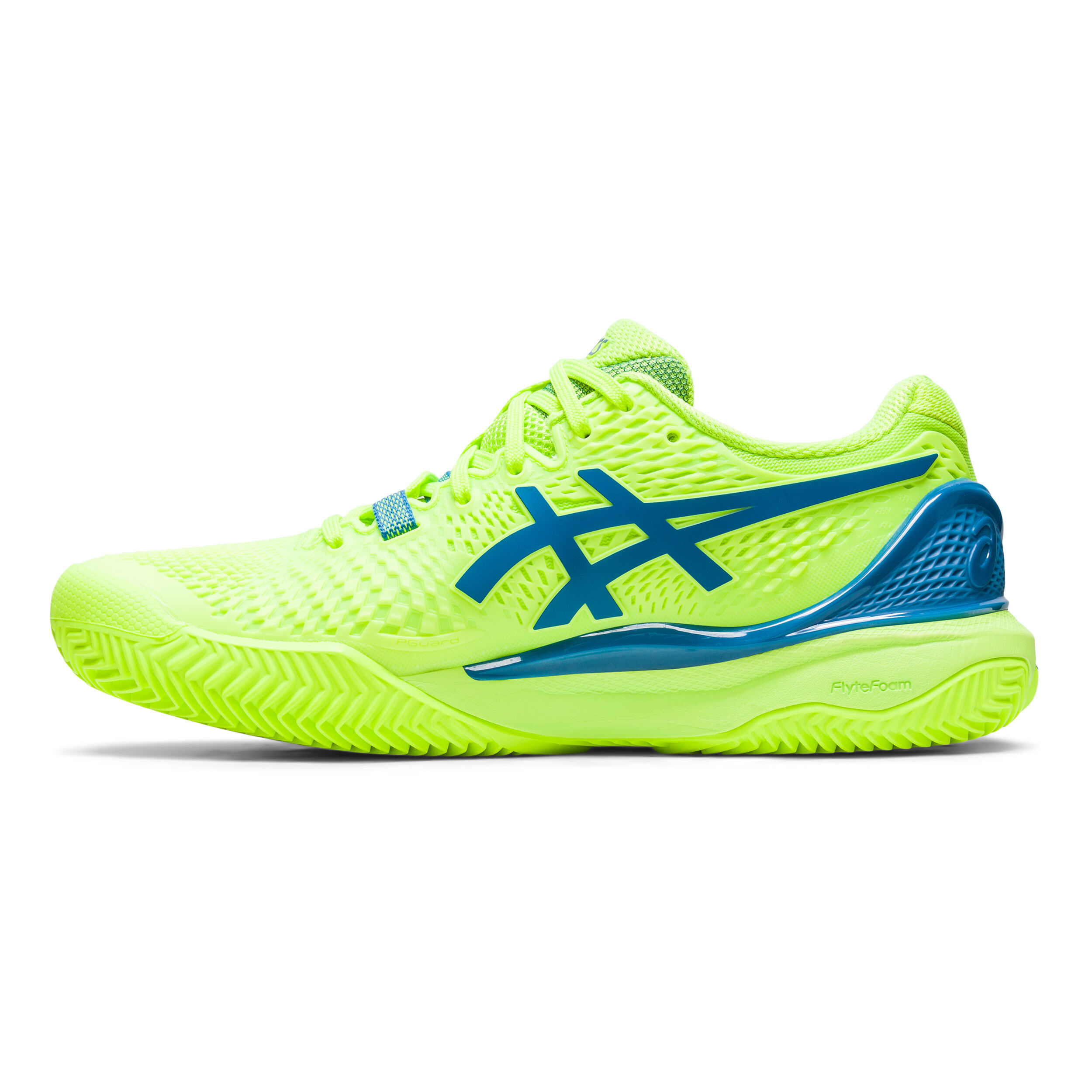 All green asics best sale