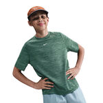 Nike Tennisbekleidung Nike Dri-Fit Heather T-Shirt Kinder-Grün