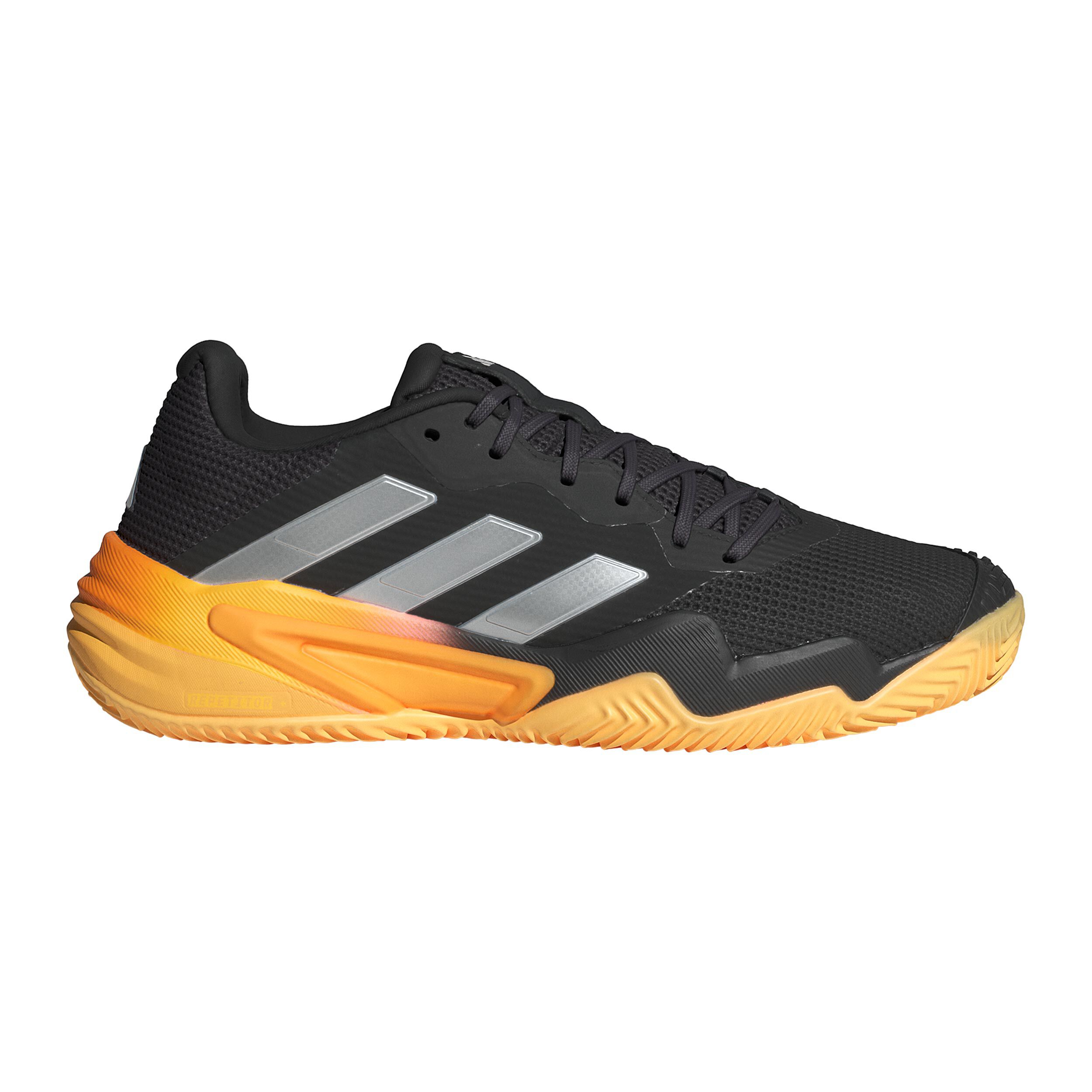 Barricade 13 Sandplatzschuh Herren Schwarz Orange