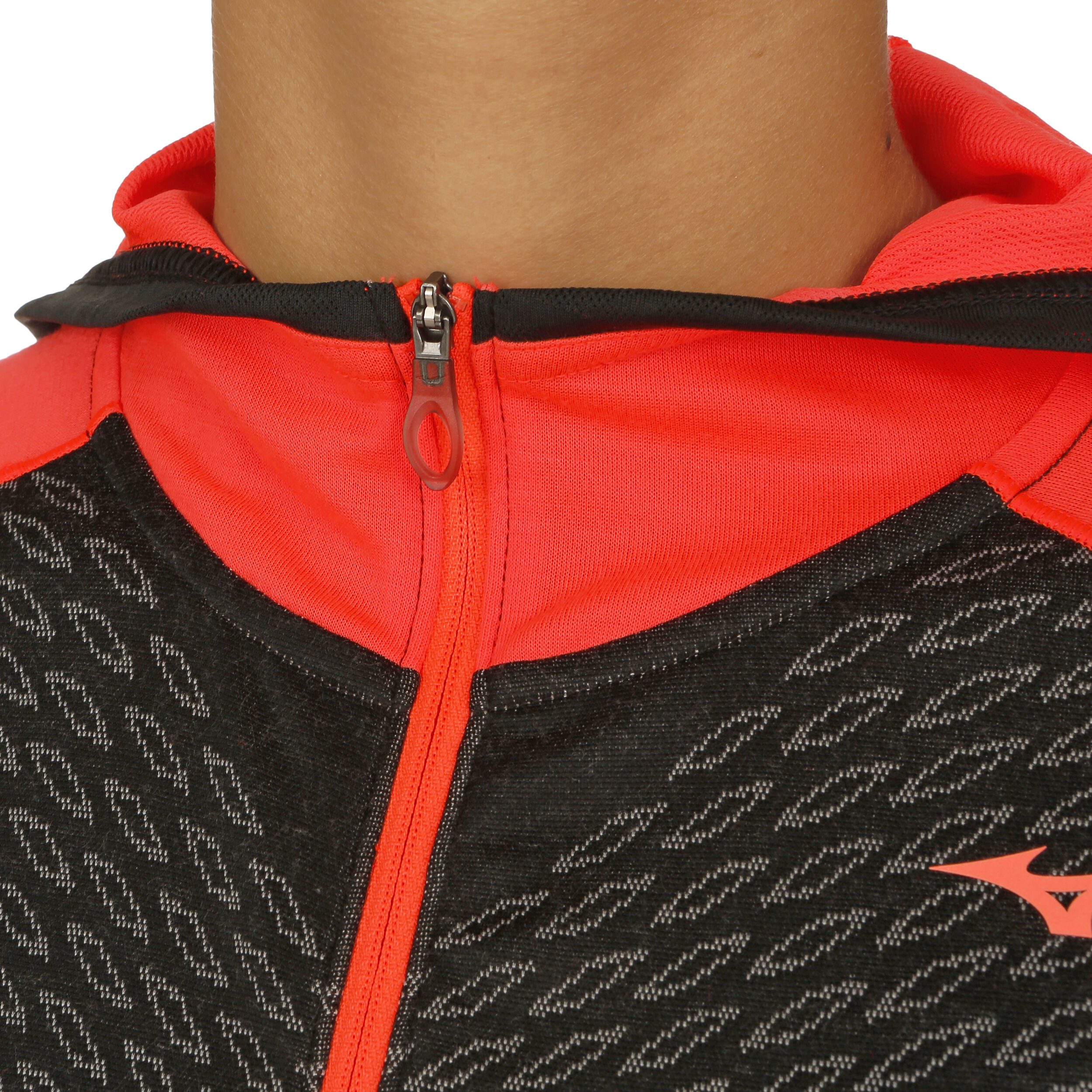 Breath Thermo Body Mapping Trainingsjacke Damen Schwarz Koralle
