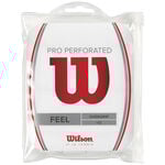 Wilson Pro Overgrip Perforated 12er weiß