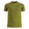 Essential Seamless Laufshirt Herren-gr&uuml;n