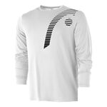 HEAD Bekleidung HEAD Club 22 Cliff Longsleeve Herren-Weiß,Schwarz