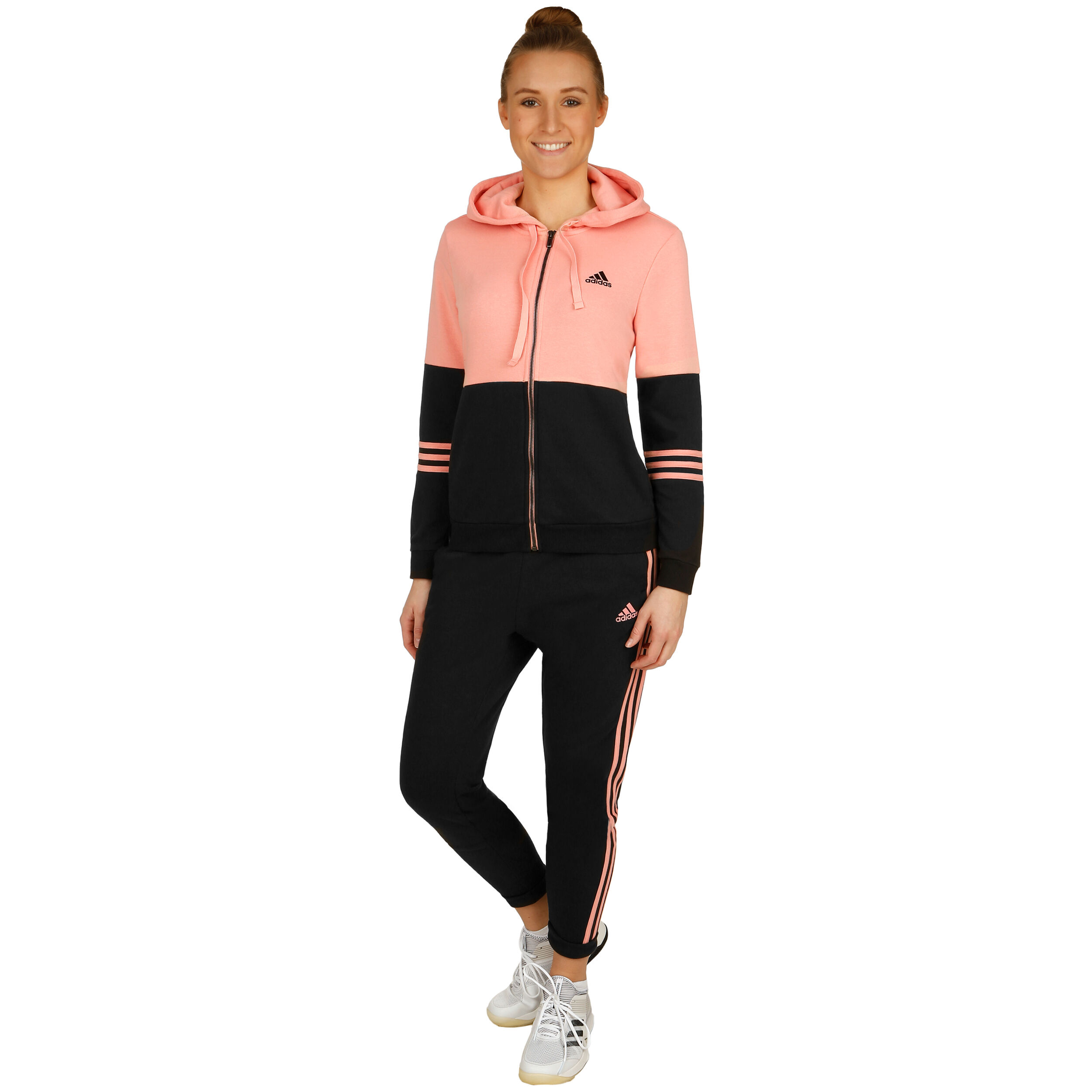 Adidas trainingsanzug damen pink schwarz top