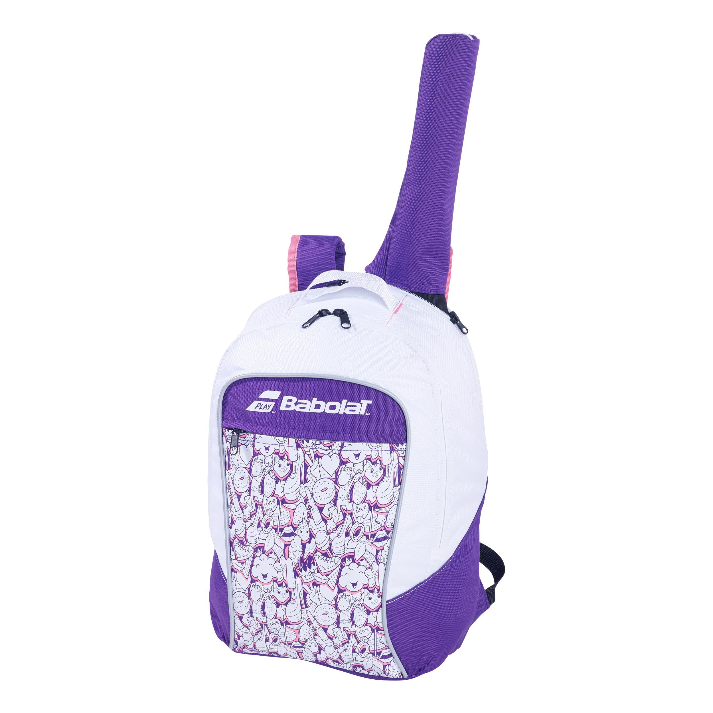 Club Junior Rucksack WeiB Lila