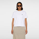 JLindeberg Bekleidung JLindeberg Kangol Lina T-Shirt Damen-Weiß