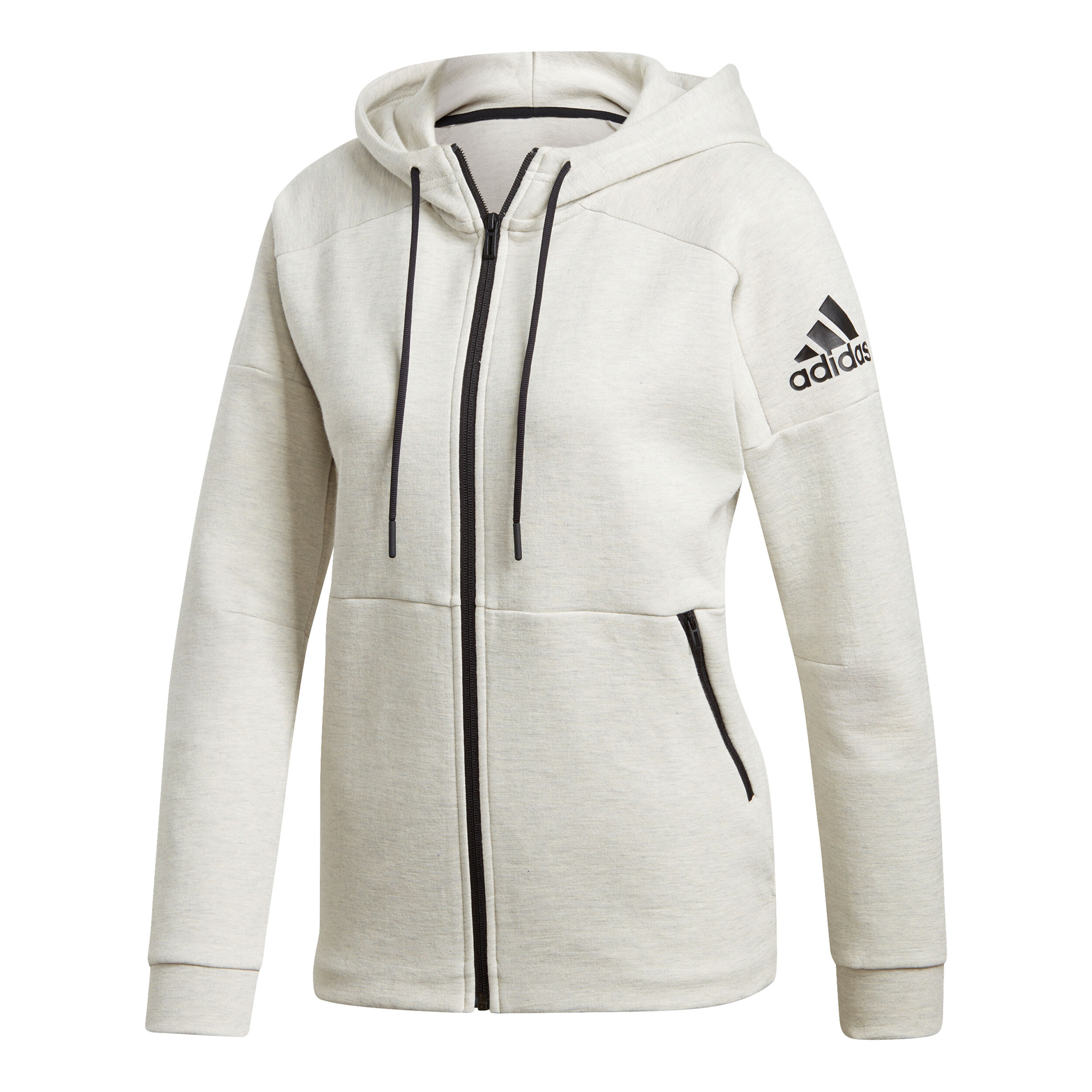 adidas ID Stadium Sweatjacke Damen Creme Schwarz online kaufen Tennis Point DE