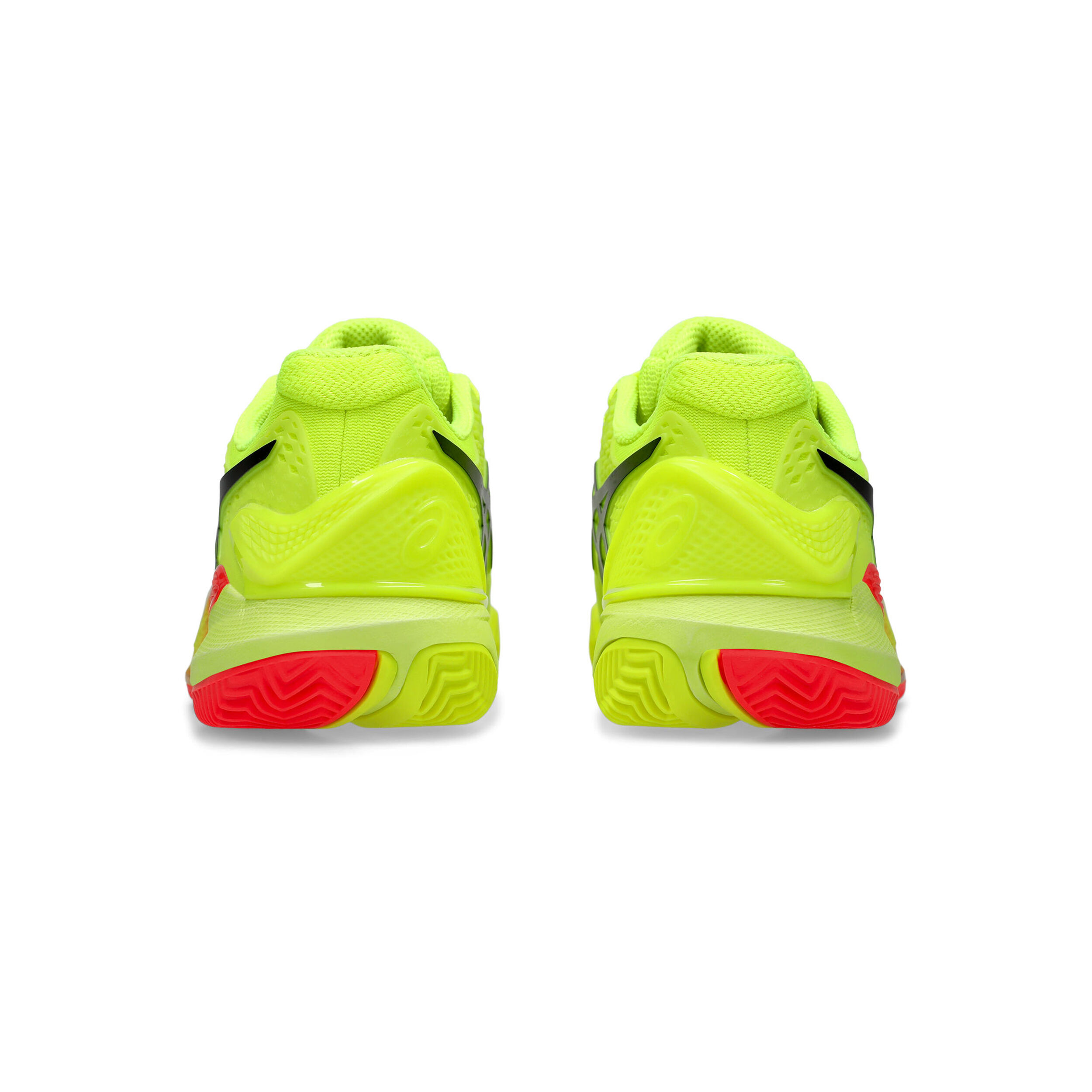 ASICS Gel Resolution 9 Clay Sandplatzschuh Damen Neongelb Neonorange online kaufen Tennis Point DE