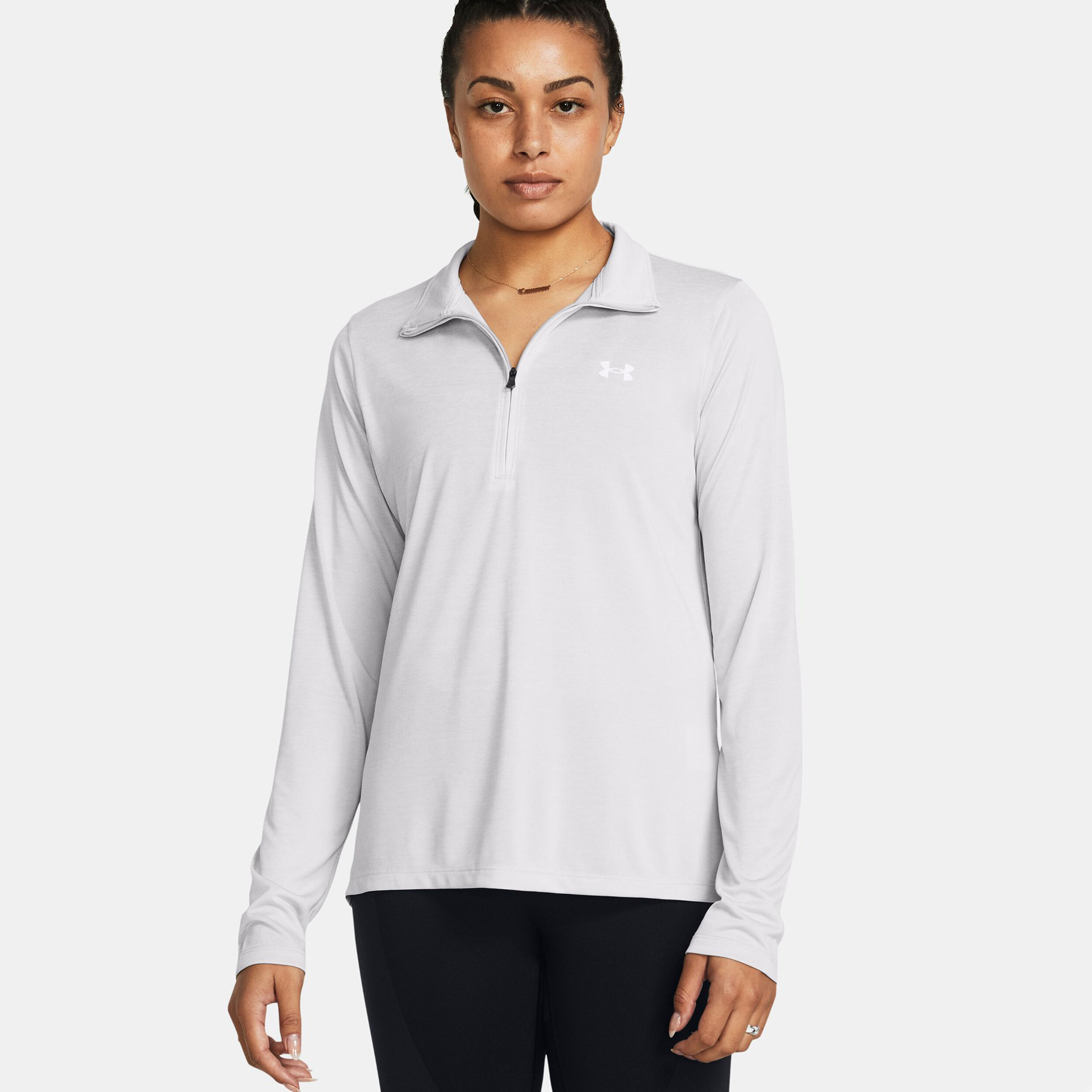 Under armour tech half zip top ladies on sale