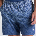 Original Penguin Bekleidung Original Penguin Performance Printed Shorts Herren-Dunkelblau