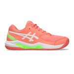 ASICS Padelschuhe ASICS GEL-DEDICATE 8 PADEL Padelschuh Damen-koralle, weiß