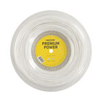 Tennis-Point Tennis-Point Premium Power Saitenrolle 220m-Wei&szlig;