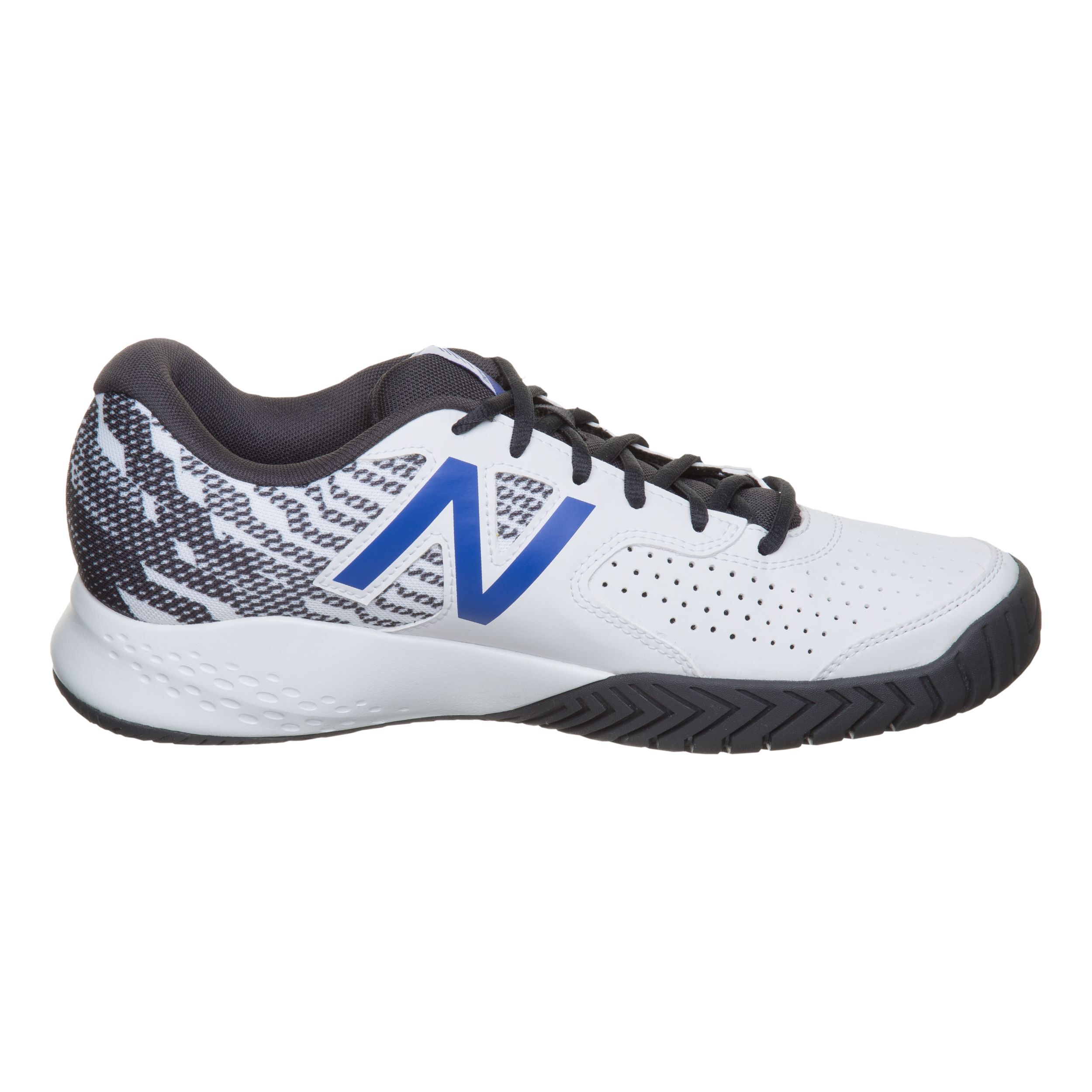 New Balance 696 V3 Allcourtschuh Herren Wei Schwarz online