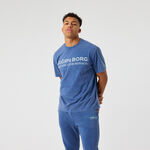 Björn Borg Bekleidung Björn Borg Classic Print T-Shirt Herren-blau