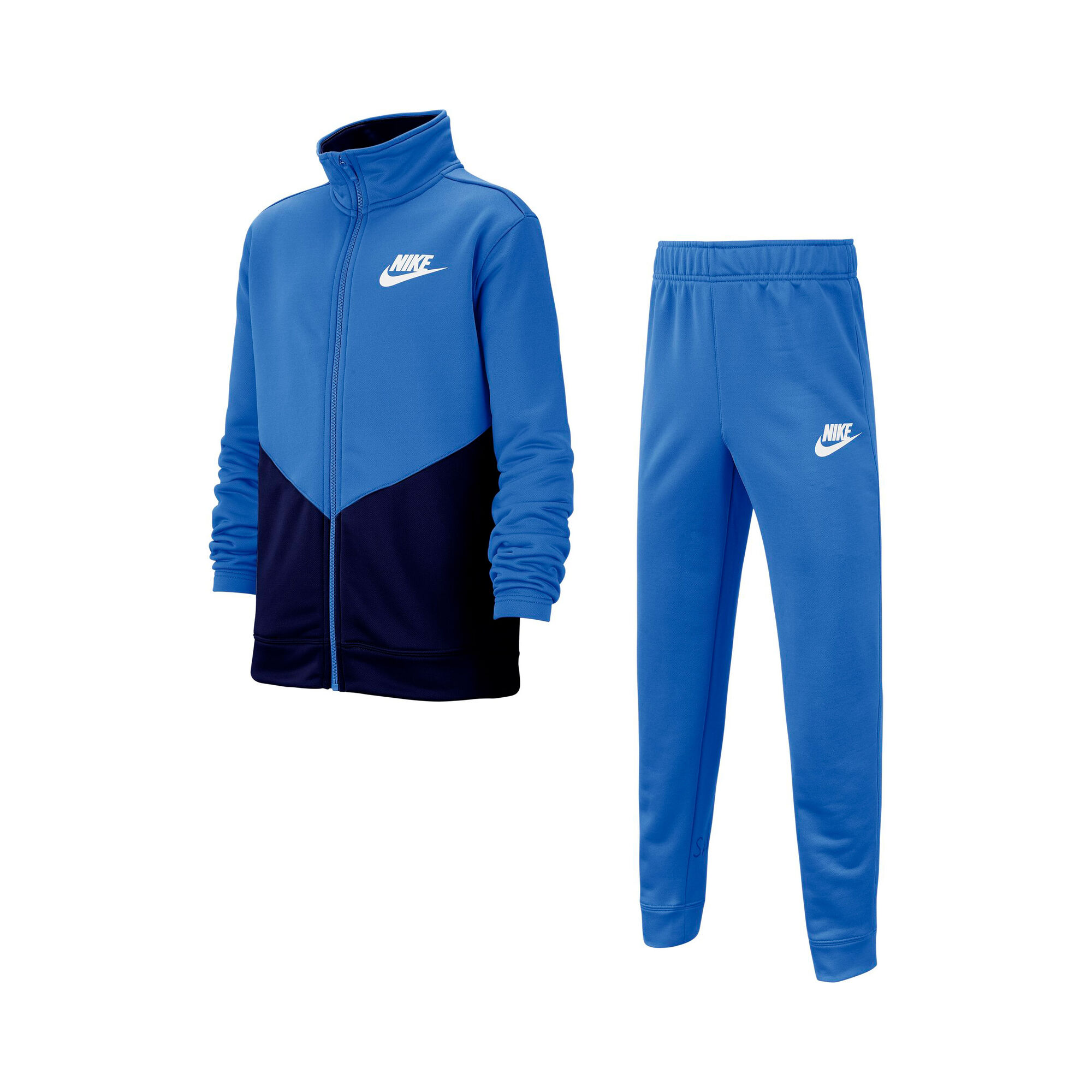 Hellblauer trainingsanzug nike