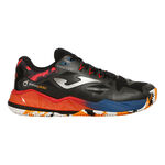 Joma Padelschuhe Joma Spin Padelschuh Herren - schwarz, orange