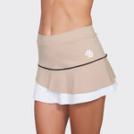 BB by Belen Berbel Bekleidung BB by Belen Berbel Kali Rock Damen - beige, 