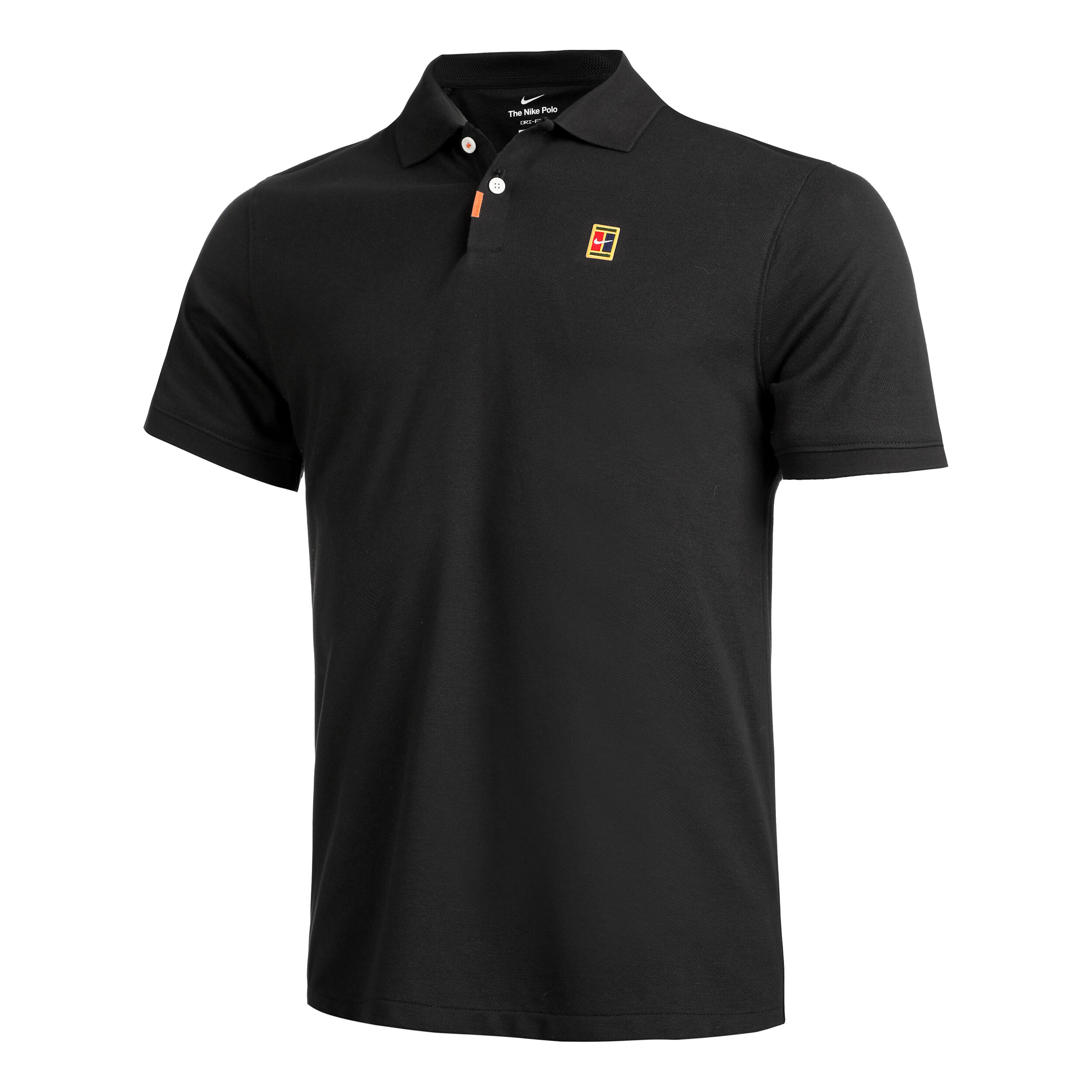 Dri Fit Heritage Slim 2 Polo Herren Schwarz