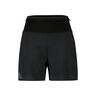 Pro Trail Laufshorts Damen-Schwarz