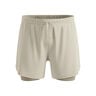 Zeroweight 5in 2in1 Laufshorts Herren-grau, oliv