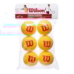 Wilson Starter Foam Balls 6er Stage 3 (rot)