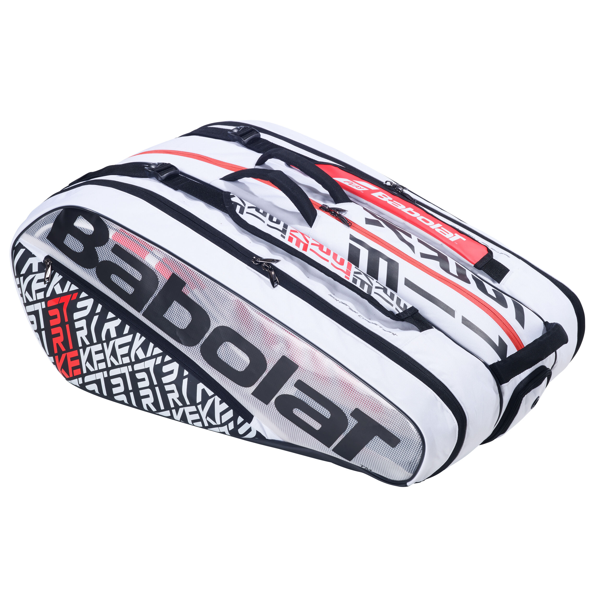 Pure Strike RH X12 Schlagertasche WeiB Rot