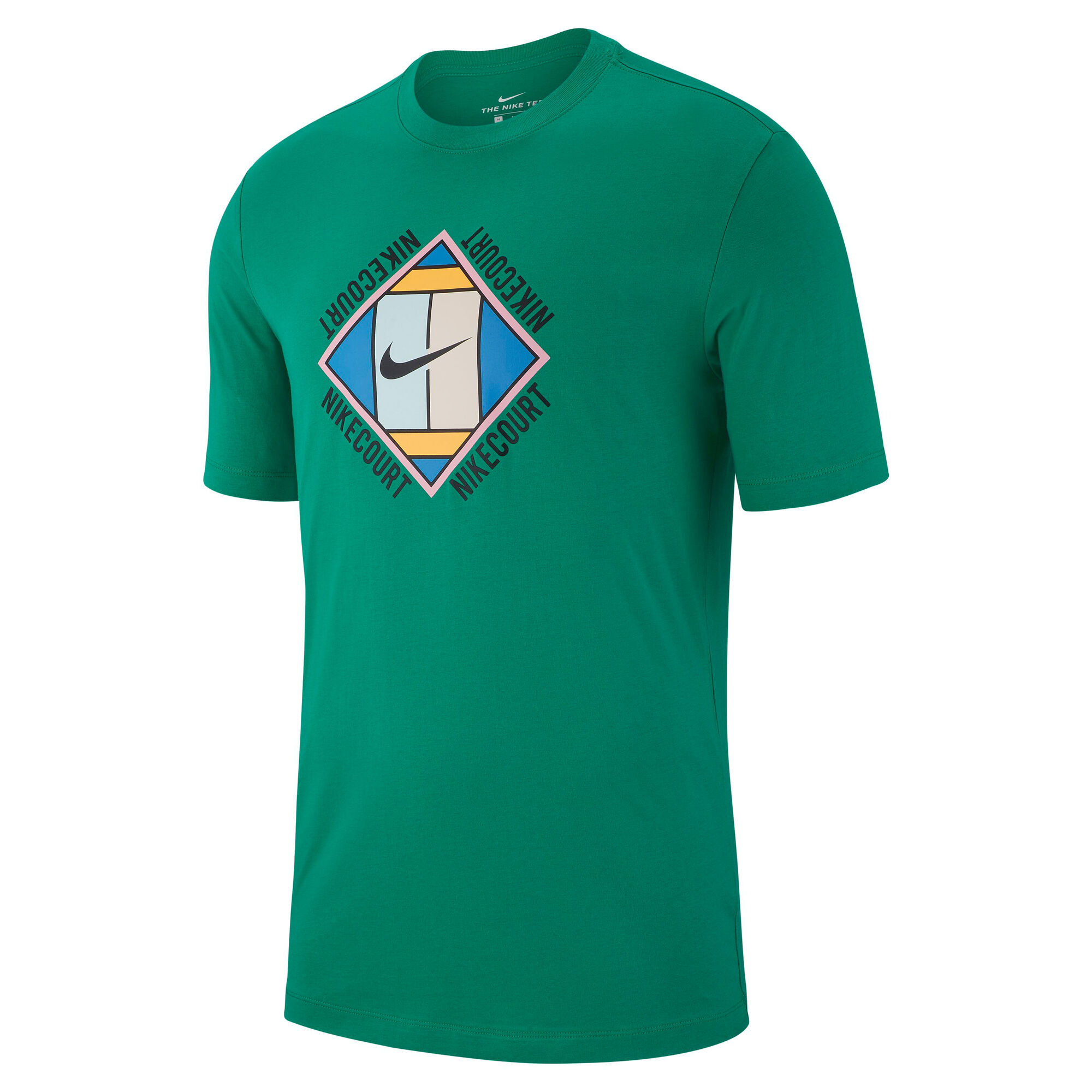 Nike Court T Shirt Herren Grün Schwarz online kaufen Tennis Point DE