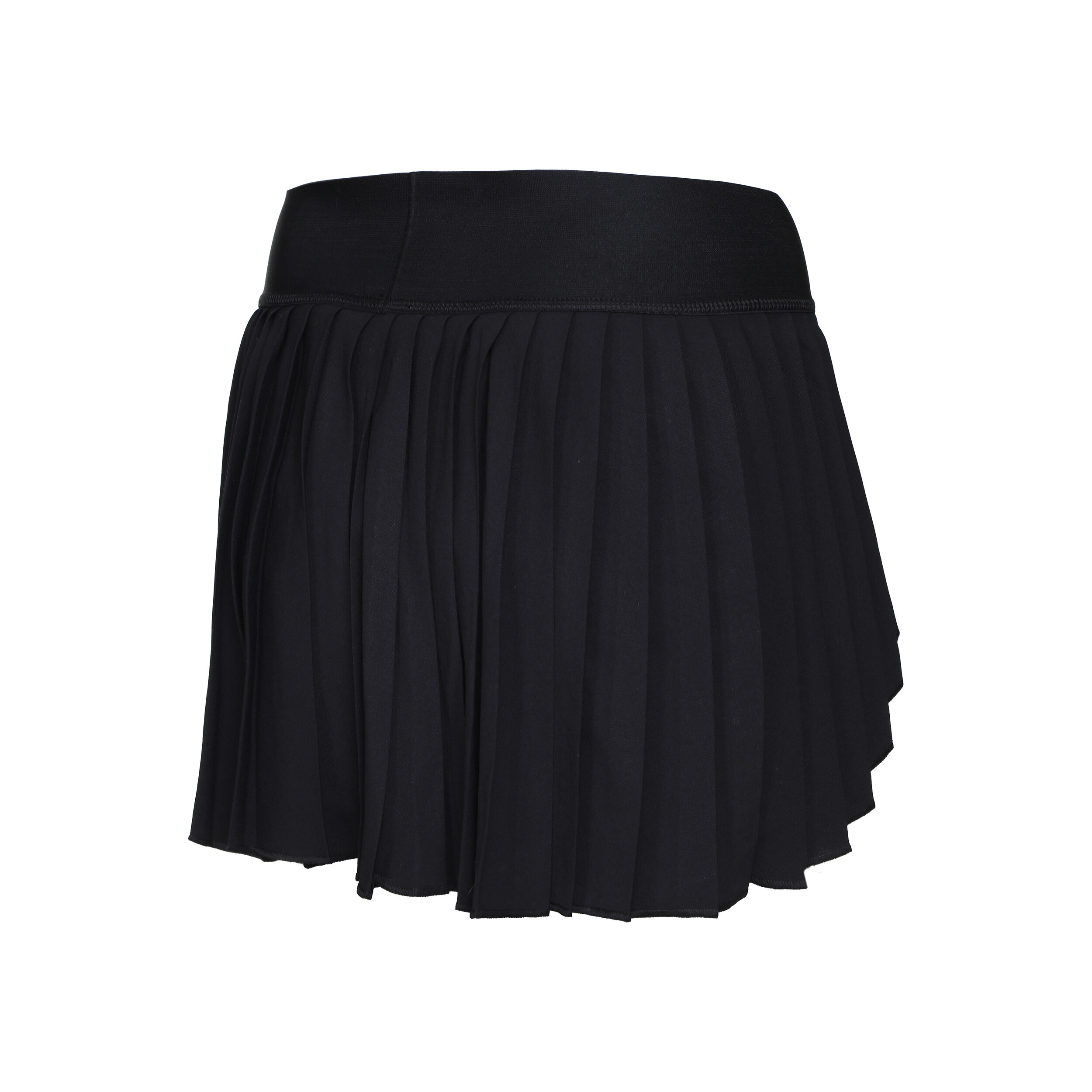 Court Dri Fit Advantage Pleated Rock Damen Schwarz WeiB
