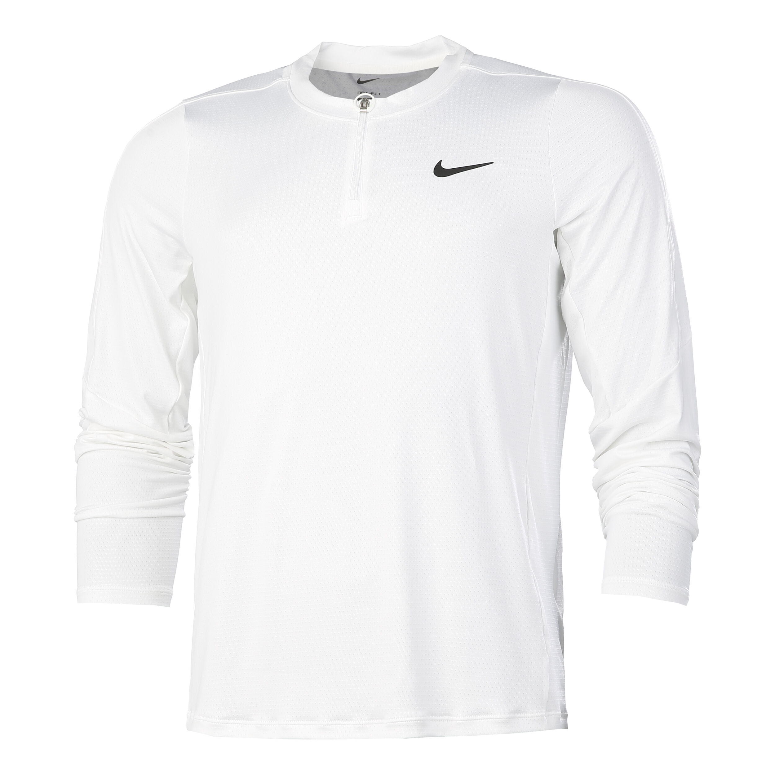 White dri fit long sleeve shirt cheap