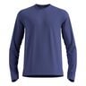 Essential Thermal Midlayer Laufshirt Herren - blau, 