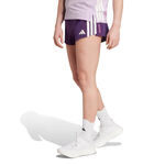 adidas Laufshorts adidas adizero Gel 3in  Laufshorts Damen-lila