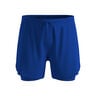 Zeroweight 5in 2in1 Laufshorts Herren-blau, blau