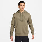 Nike Bekleidung Nike Court Dri-Fit Heritage Hoody Herren - oliv, oliv