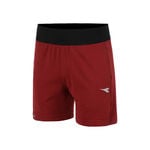 Diadora Tennisbekleidung Diadora Match Shorts Herren-dunkelrot