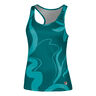 Mila Tank-Top Damen-Grün,Türkis