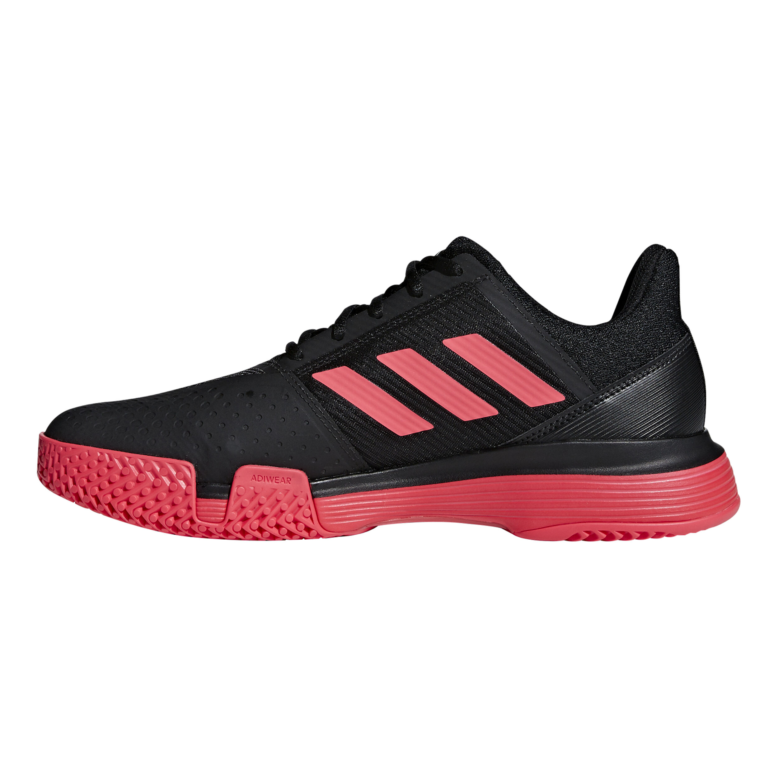Court Jam Bounce Allcourtschuh Herren Schwarz Koralle