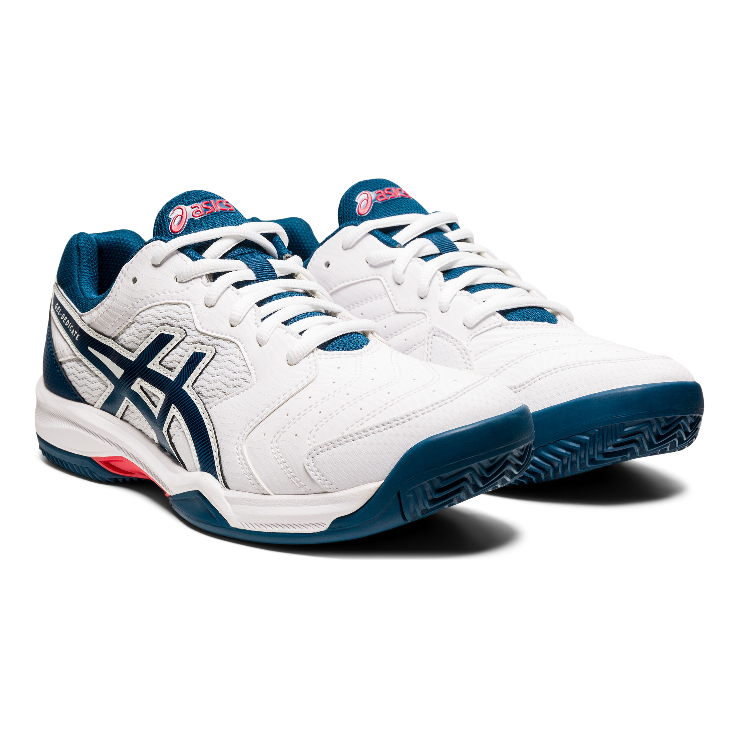 ASICS Gel Dedicate 6 Clay Sandplatzschuh Herren WeiB Dunkelblau online kaufen Tennis Point DE