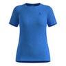 Essential Seamless Laufshirt Damen-blau
