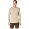 Road Seamless Laufshirt Herren-beige