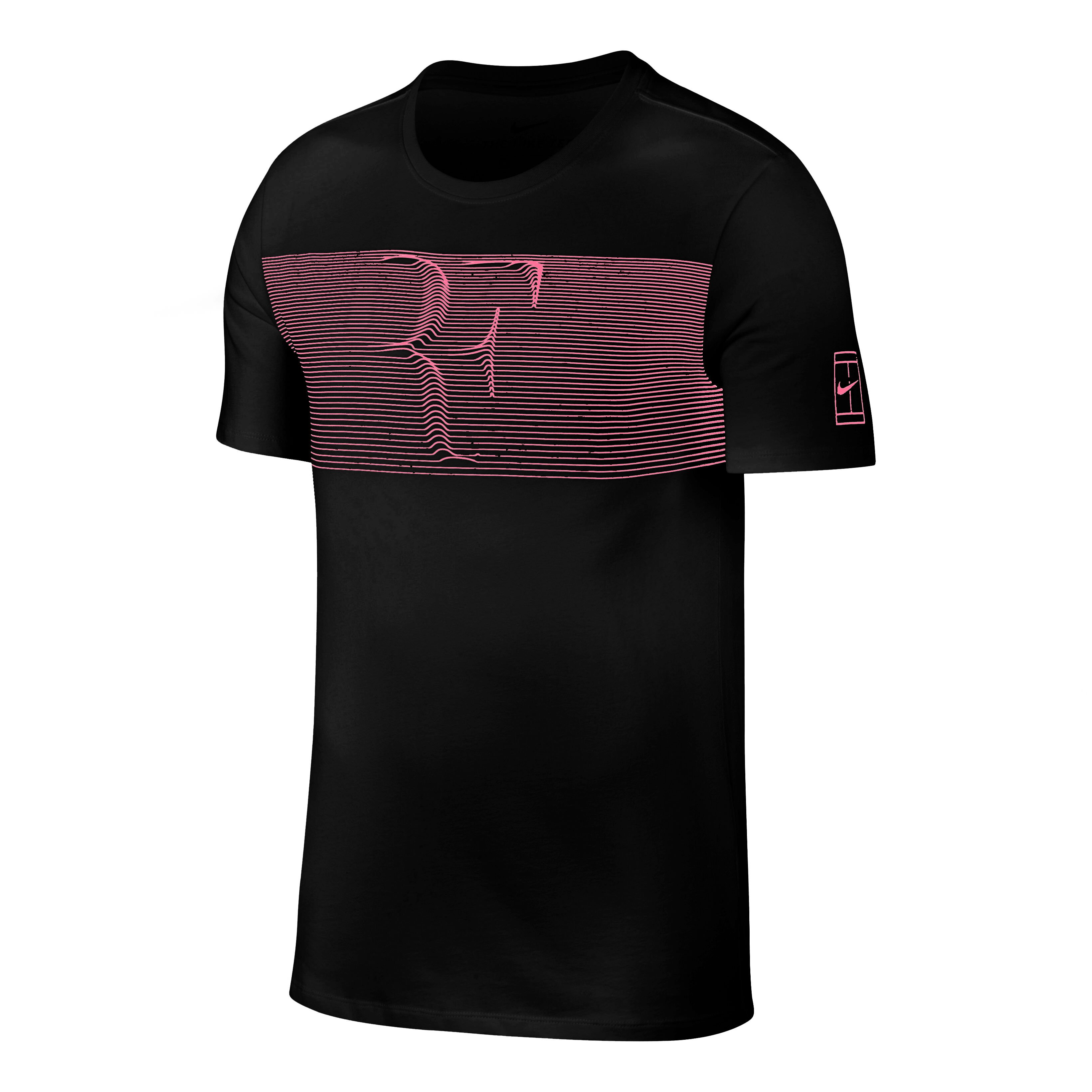 Nike Roger Federer T Shirt Herren Schwarz Koralle online kaufen