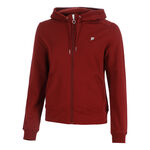 Fila Bekleidung Fila Hanni Sweatjacke Damen - dunkelrot, 