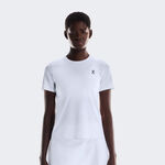 On Bekleidung On Court T-Shirt Damen-Weiß,Mehrfarbig