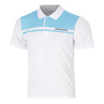 Sergio Tacchini Polo Sergio Tacchini Riflesso Polo Herren - wei&szlig;, hellblau