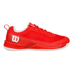 Wilson Tennisschuhe Wilson Rush Pro 4.5 Sandplatzschuh Herren-Rot,Wei&szlig;