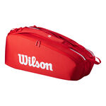 Wilson Wilson Tour Super Tour Schlägertasche 6er-Rot