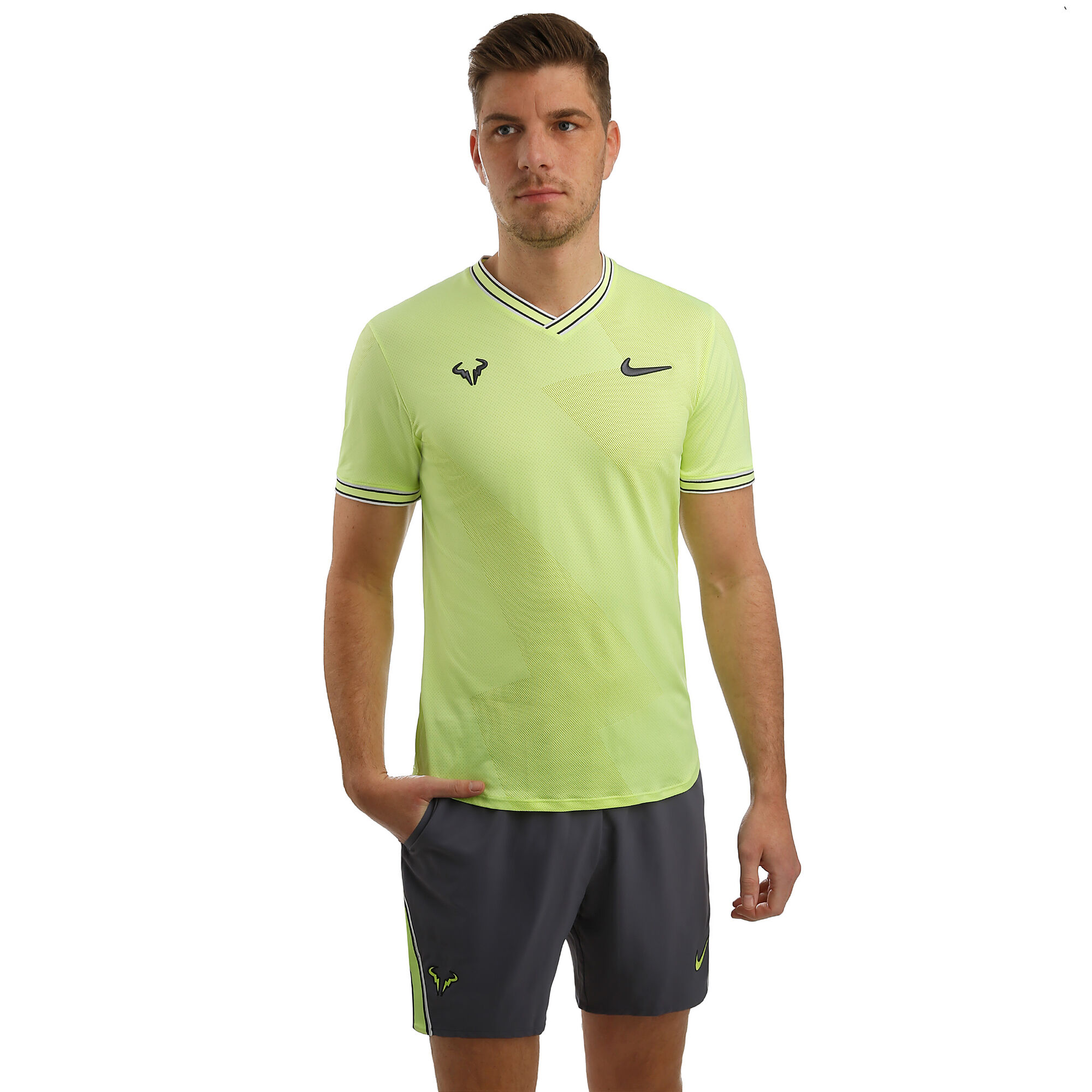 Nike Rafael Nadal Court Flex Ace 7in Shorts Herren - Grau ...