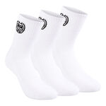 BIDI BADU Bekleidung BIDI BADU Anchor Ankle Move Tennissocken 3er Pack-Weiß