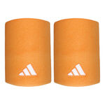 adidas Bekleidung adidas Schweißband Unisex-orange, weiß