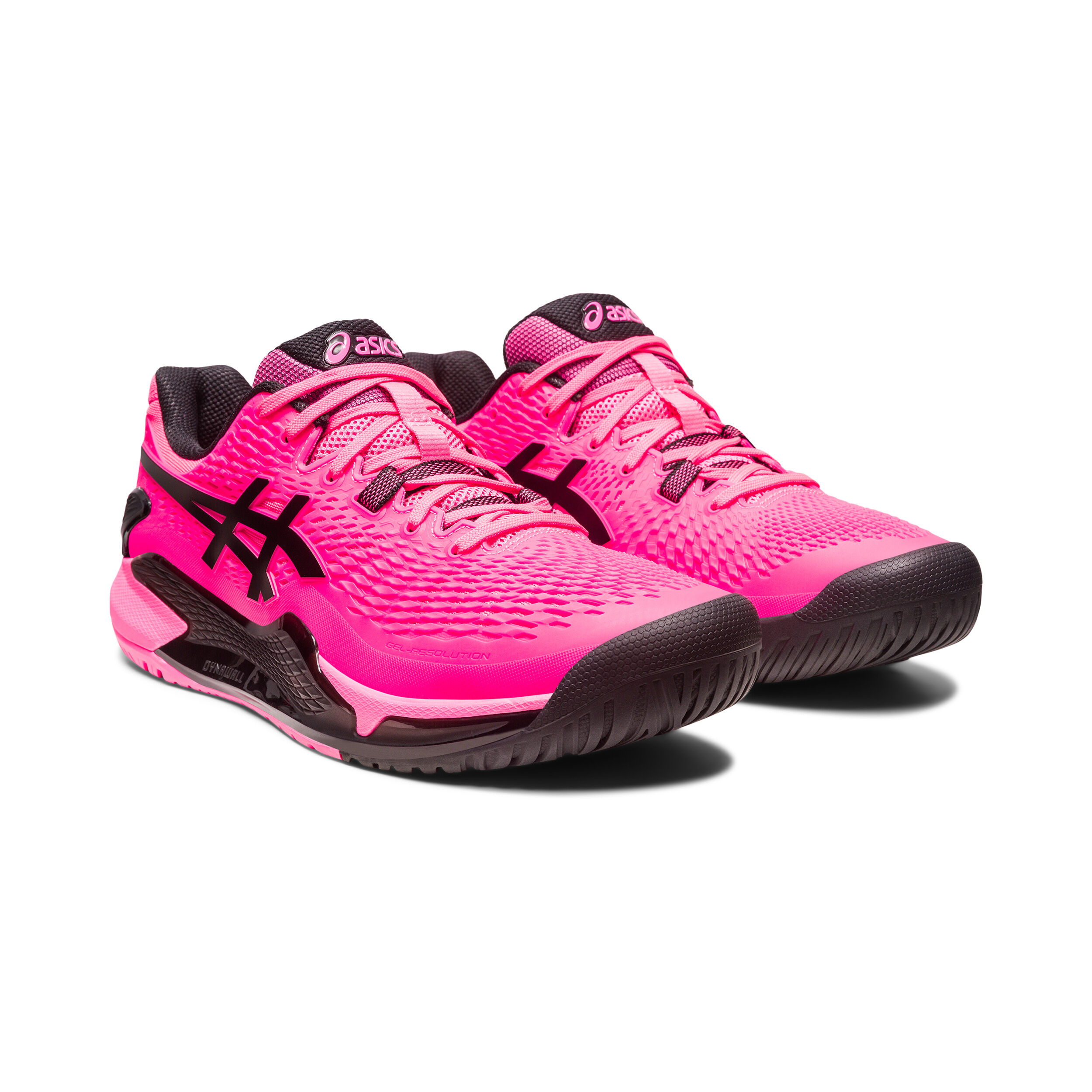 Gel Resolution Gel Resolution 9 AC Allcourtschuh Herren Pink Schwarz