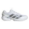 adizero Ubersonic 5 Rasenschuh Damen-wei&szlig;, silber